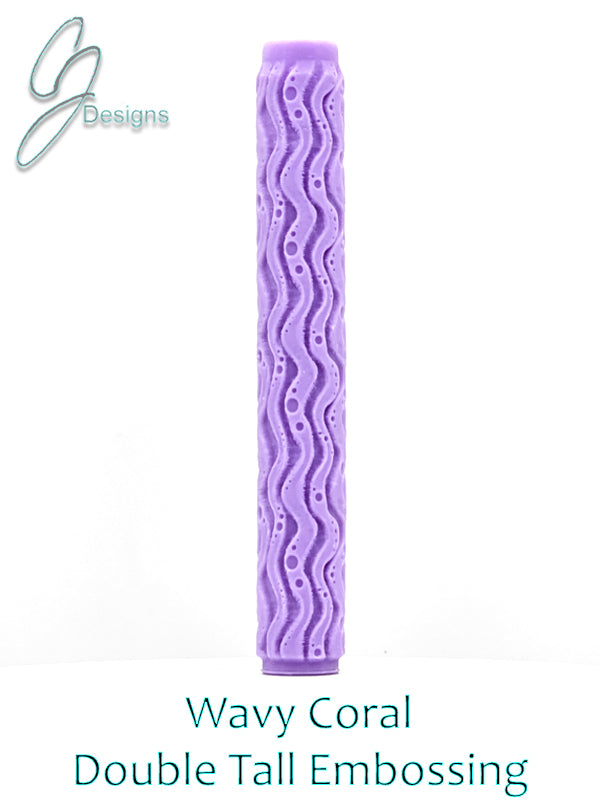Wavy Coral Intricate Detail Texture Roller