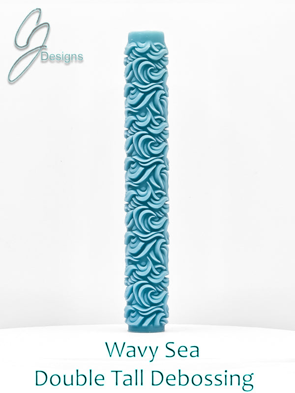 Wavy Sea Deep Impression Texture Rollers