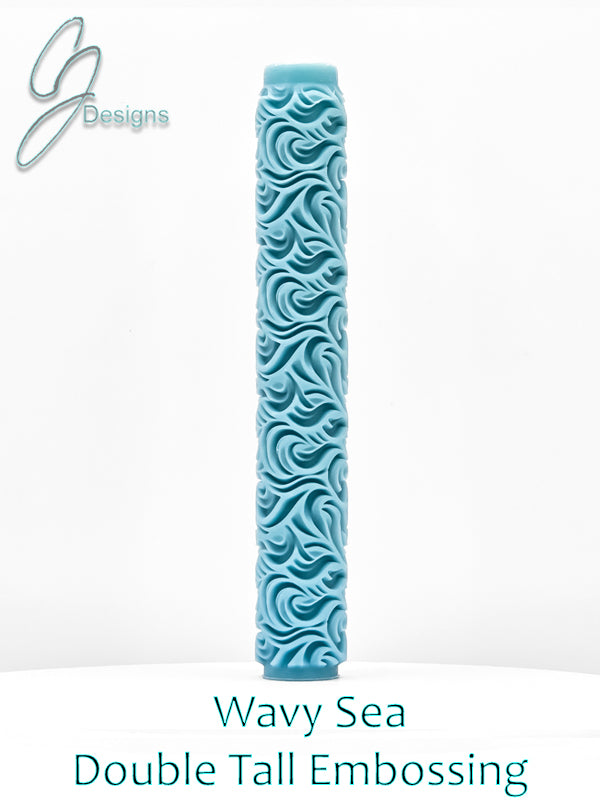 Wavy Sea Deep Impression Texture Rollers