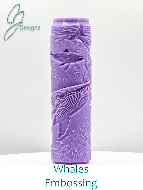 Whale Intricate Detail Texture Roller