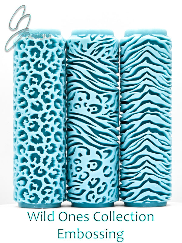 Wild Ones Collection Deep Impression Texture Rollers