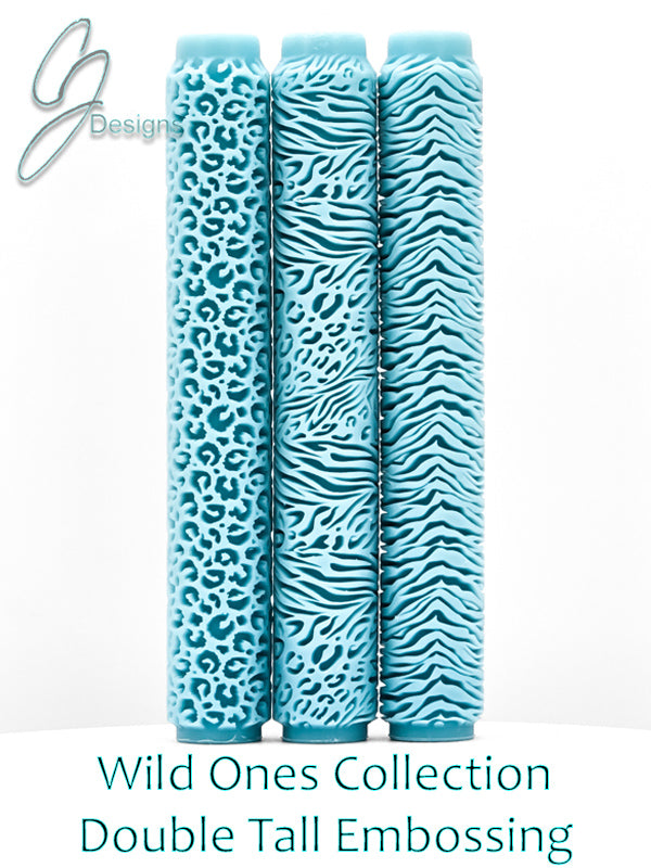 Wild Ones Collection Deep Impression Texture Rollers