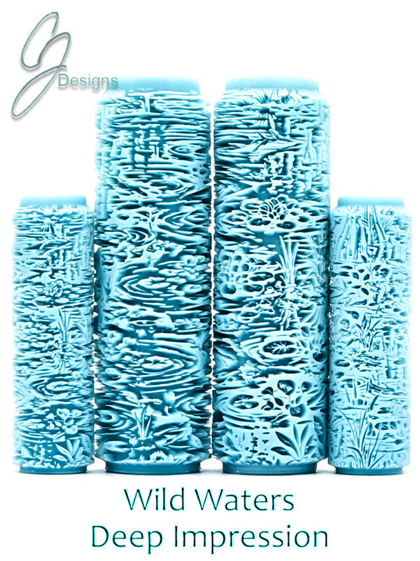 Wild Waters Deep Impression Texture Rollers
