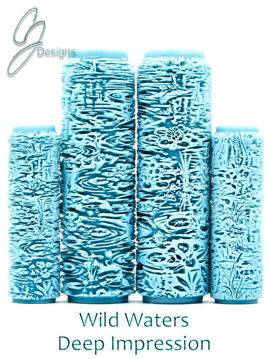 Wild Waters Deep Impression Texture Rollers