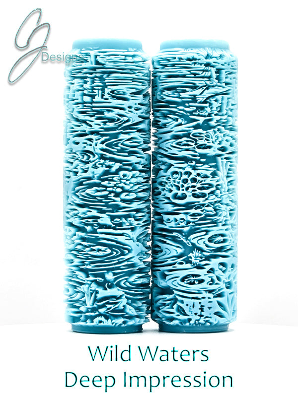 Wild Waters Deep Impression Texture Rollers