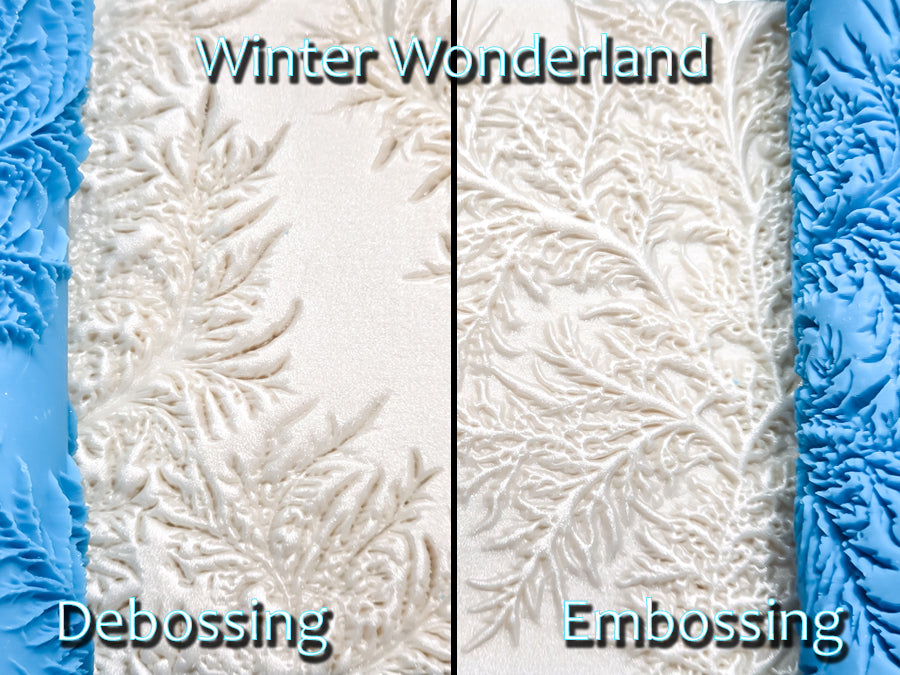Winter Wonderland Deep Impression Texture Roller