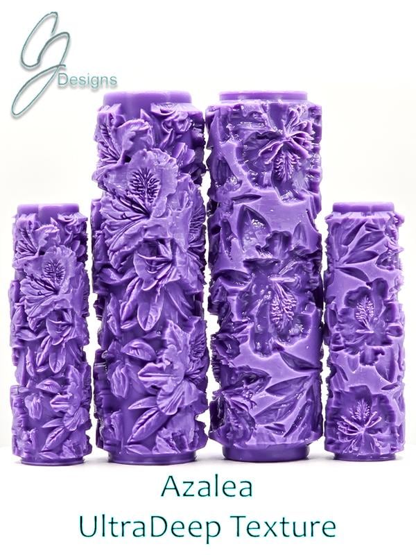 Azalea Floral Collection Ultra Deep Texture Roller