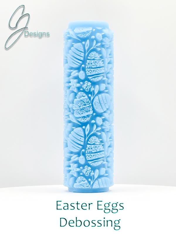 Easter Eggs Deep Impression Texture Rollers