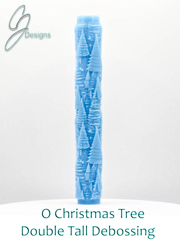 O Christmas Tree Deep Impression Texture Roller